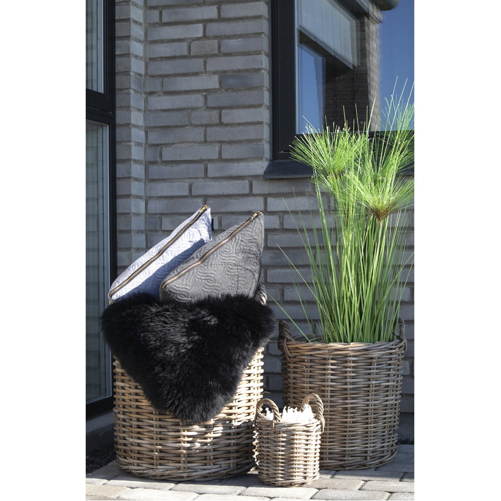 Cleo Korb 4er-Set – Kubu-Rattan Natur – Ansicht 3