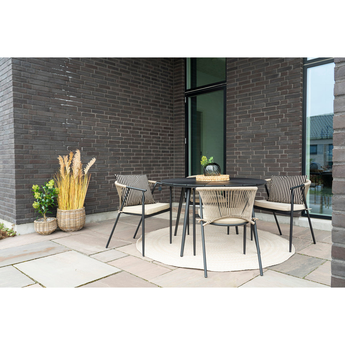 Gry Korb 2er-Set – Kubu-Rattan Natur – Ansicht 4