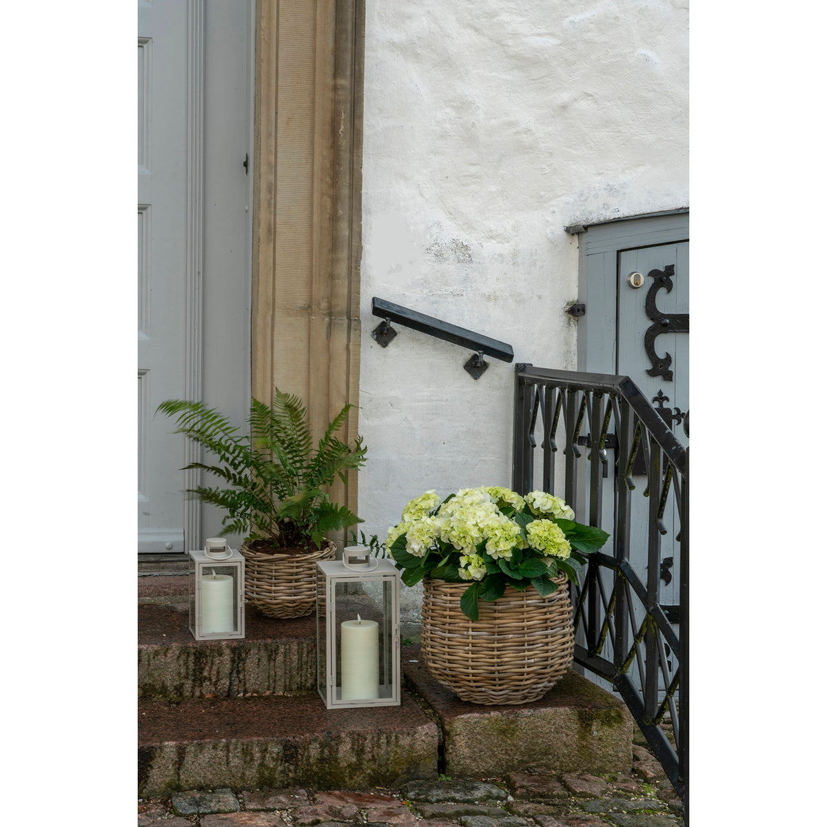 Gry Korb 2er-Set – Kubu-Rattan Natur – Ansicht 6