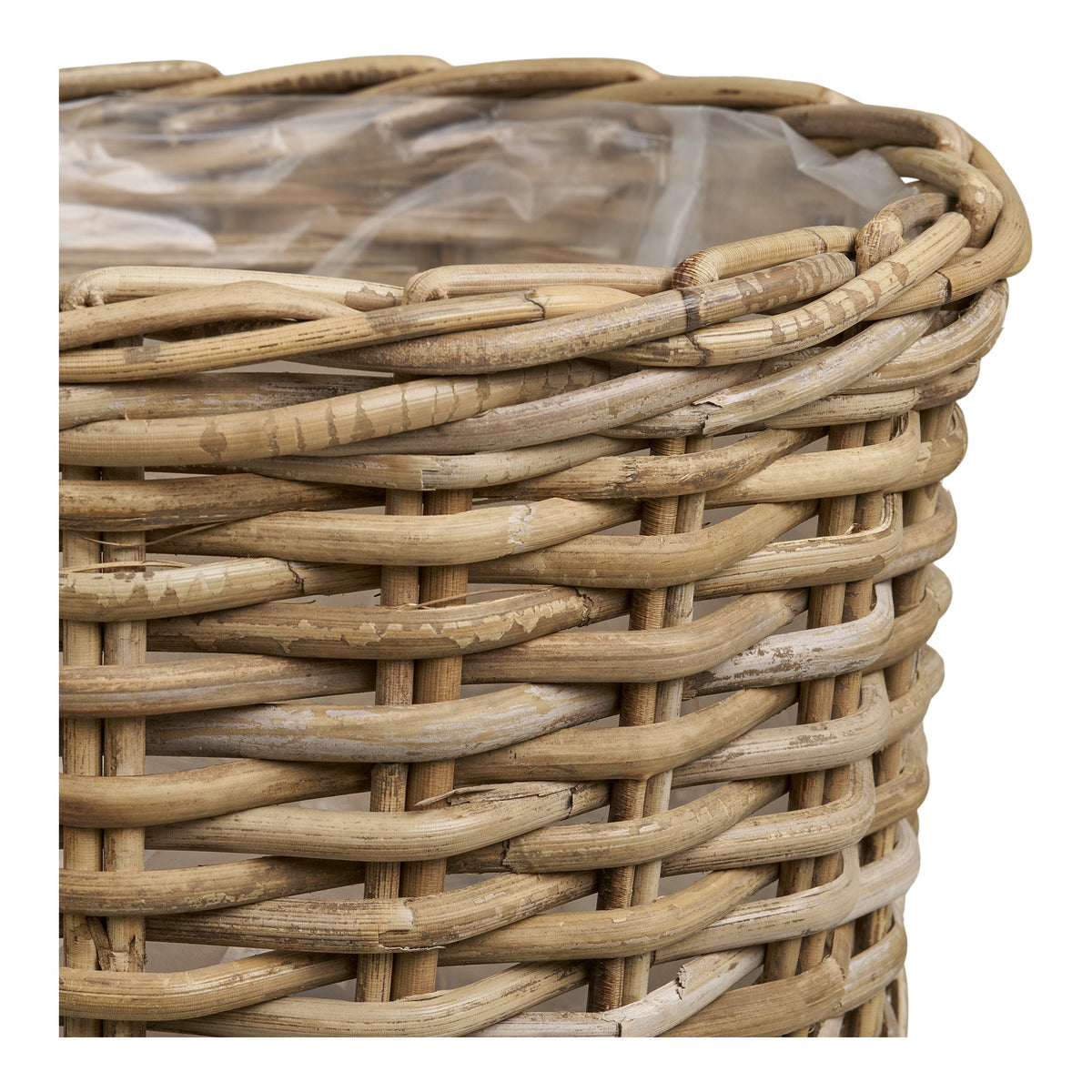 Pia Korb 2er-Set – Kubu-Rattan Natur – Ansicht 2