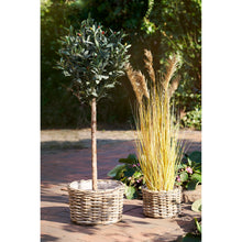 Pia Korb 2er-Set – Kubu-Rattan Natur – Ansicht 4