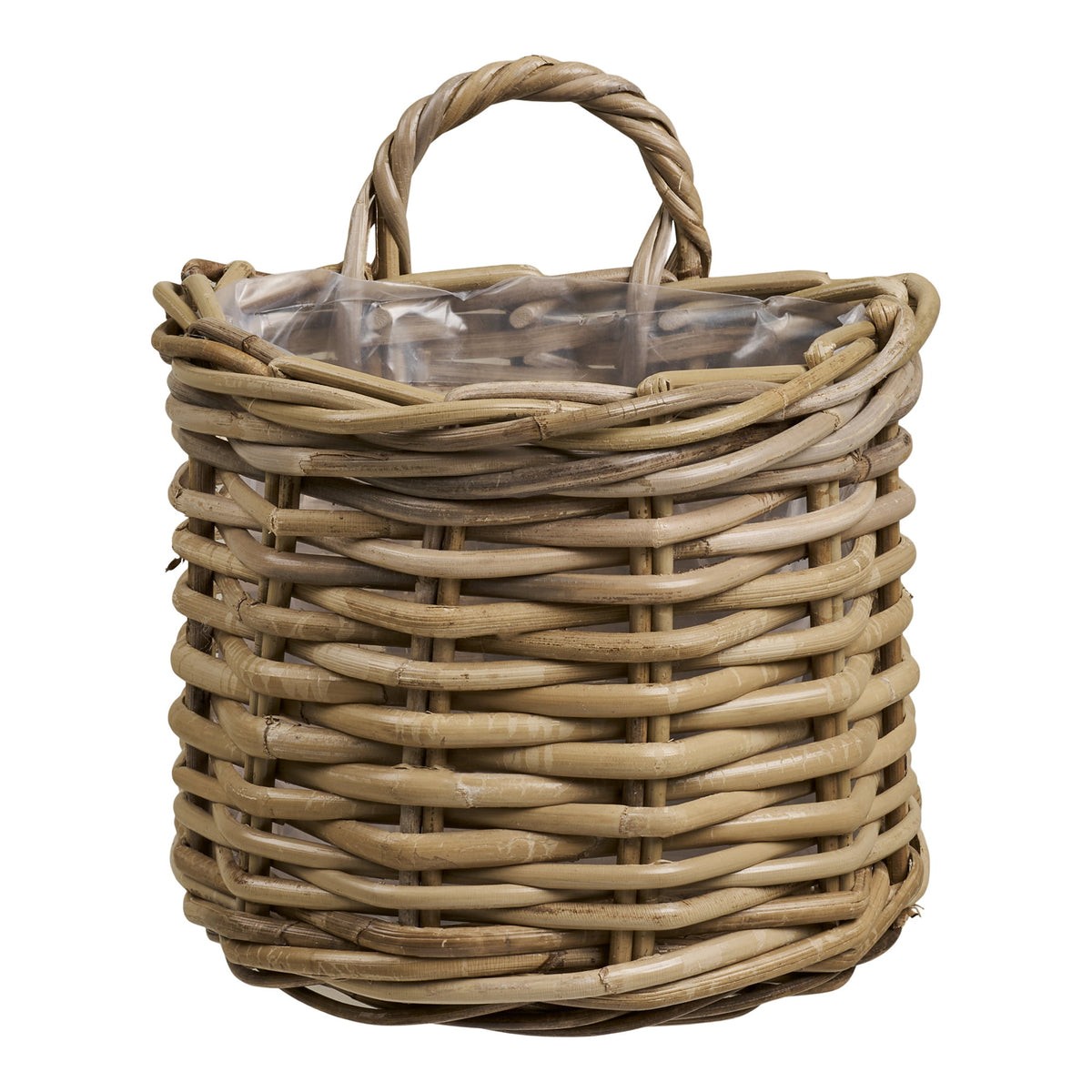 Alois Korb – Kubu-Rattan Natur, 23 × 23 × 27 cm – Ansicht 2