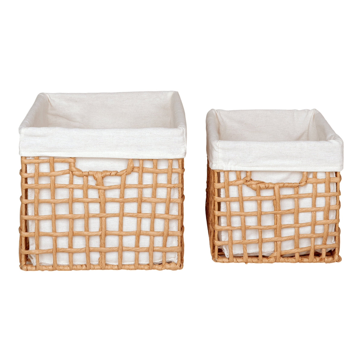 Ginny Korb 2er-Set – Papier Natur – Ansicht 2