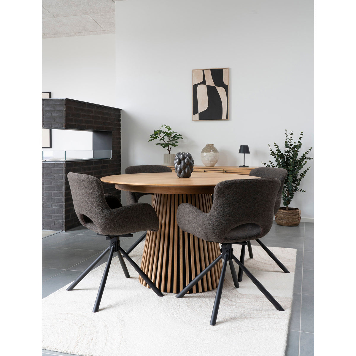 Clara Korb 2er-Set – Bananenblatt Natur – Ansicht 9