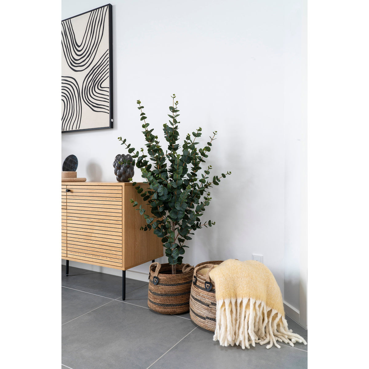 Ben Korb 2er-Set – Bananenblatt Natur – Ansicht 8