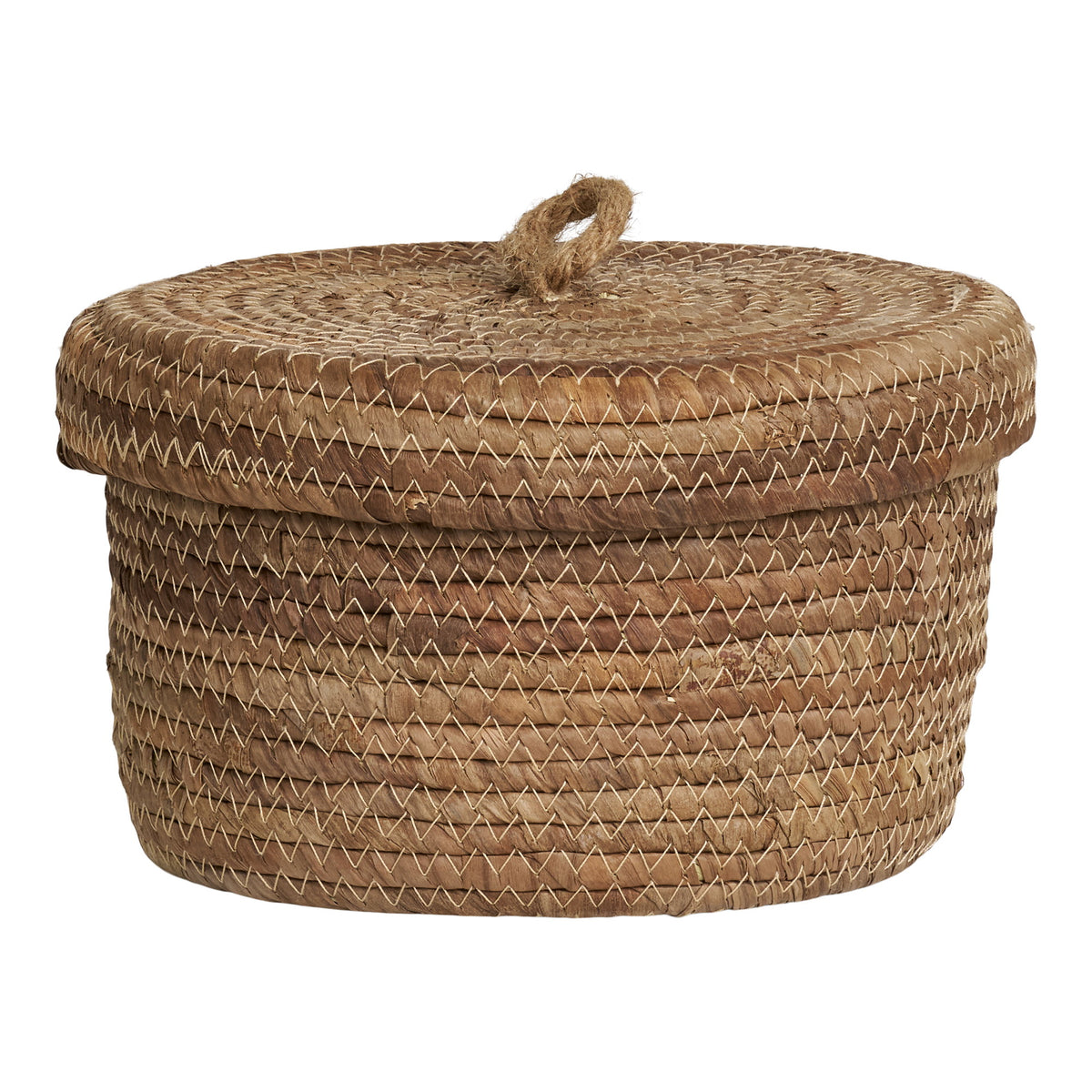 Tyra Korb 2er-Set – Bananenblatt Natur – Ansicht 2