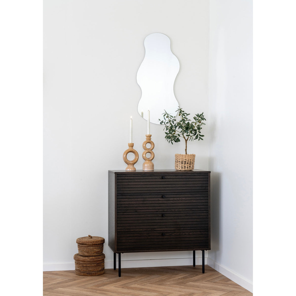 Tyra Korb 2er-Set – Bananenblatt Natur – Ansicht 11