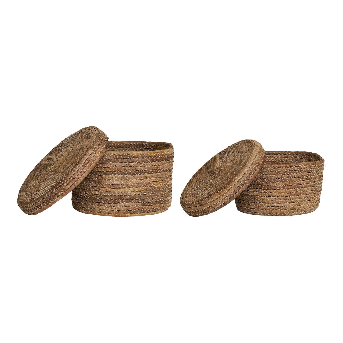 Tyra Korb 2er-Set – Bananenblatt Natur – Ansicht 3
