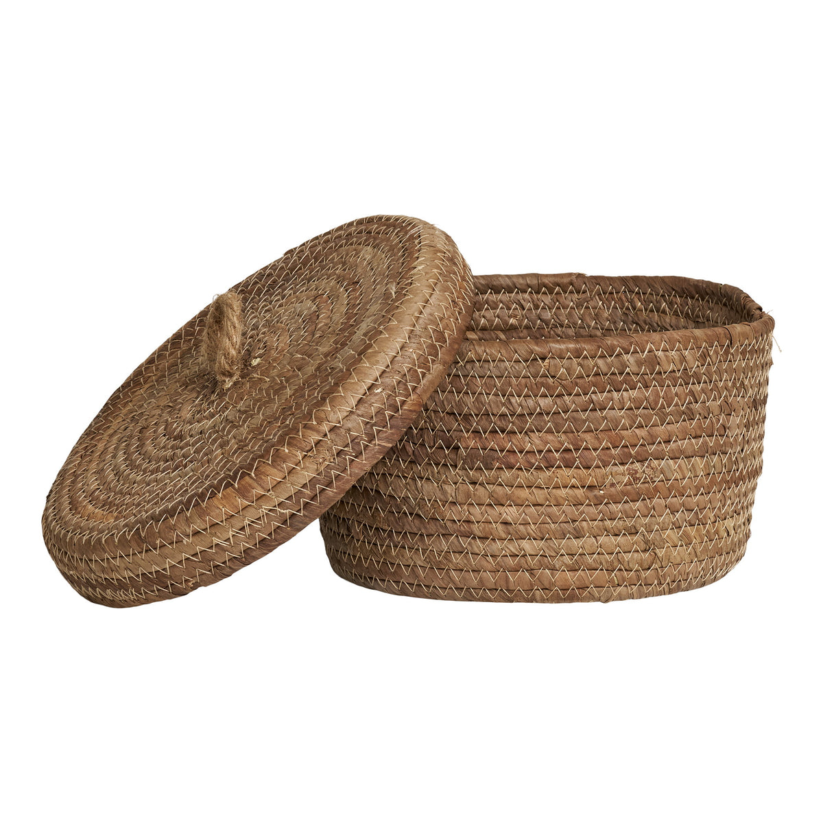 Tyra Korb 2er-Set – Bananenblatt Natur – Ansicht 4