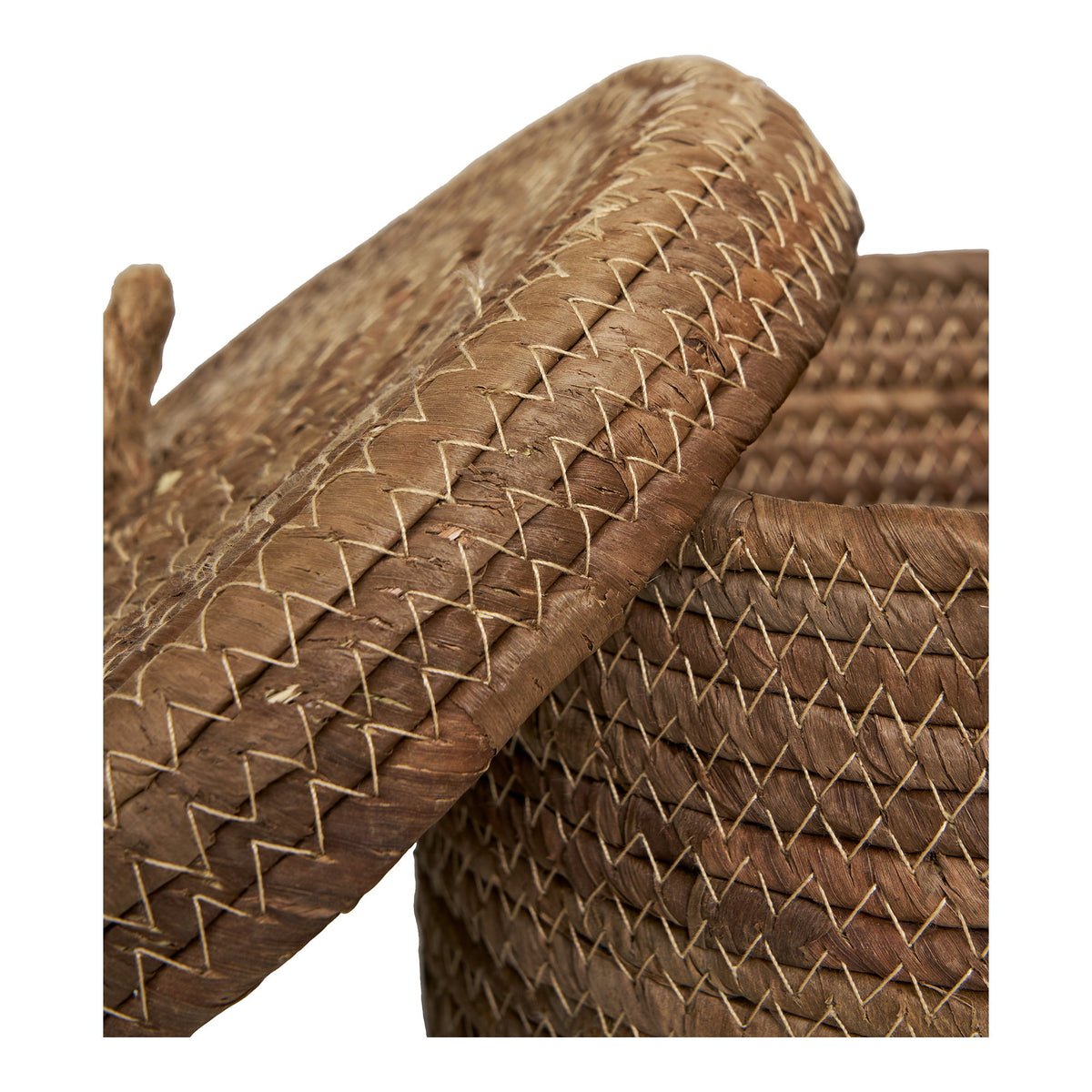 Tyra Korb 2er-Set – Bananenblatt Natur – Ansicht 5