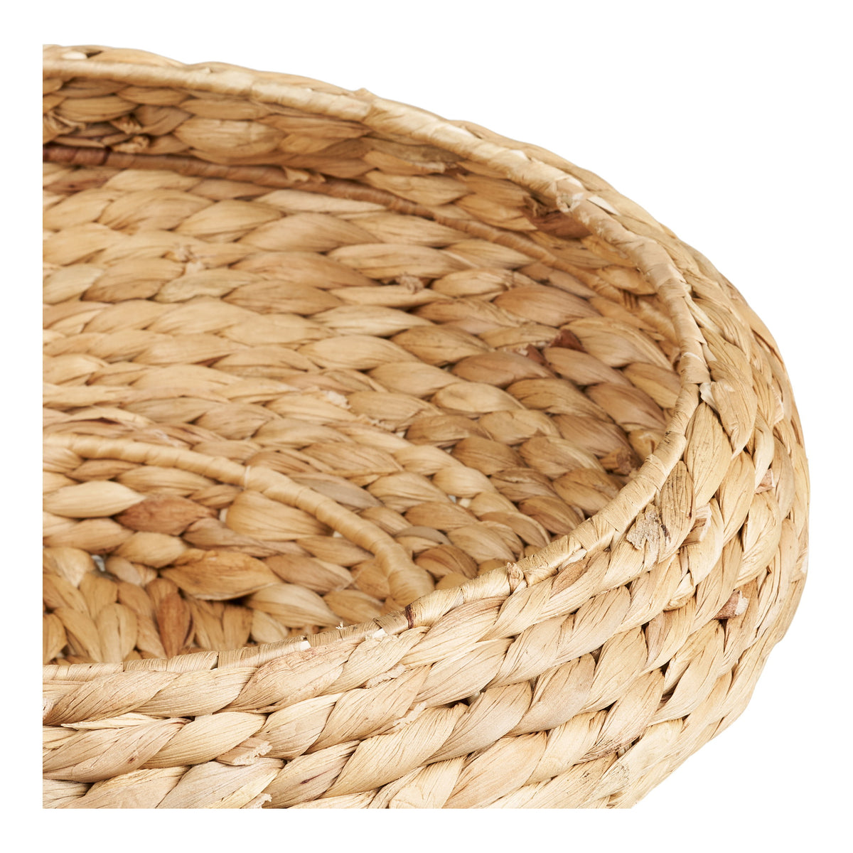 Amara Tablett – Wasserhyazinthe Natur, ø 38 × 12,5 cm – Ansicht 3