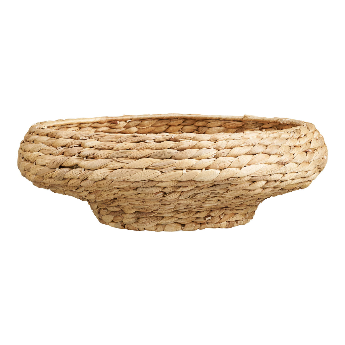 Amara Tablett – Wasserhyazinthe Natur, ø 38 × 12,5 cm von Luiva Living