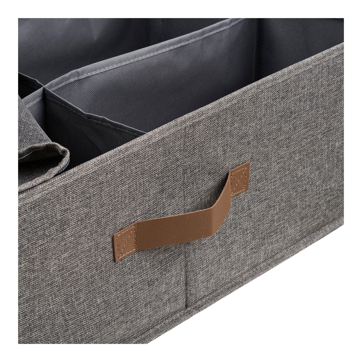 Sven Organizer – Textil Dunkelgrau, 56 × 47 × 18 cm – Ansicht 4