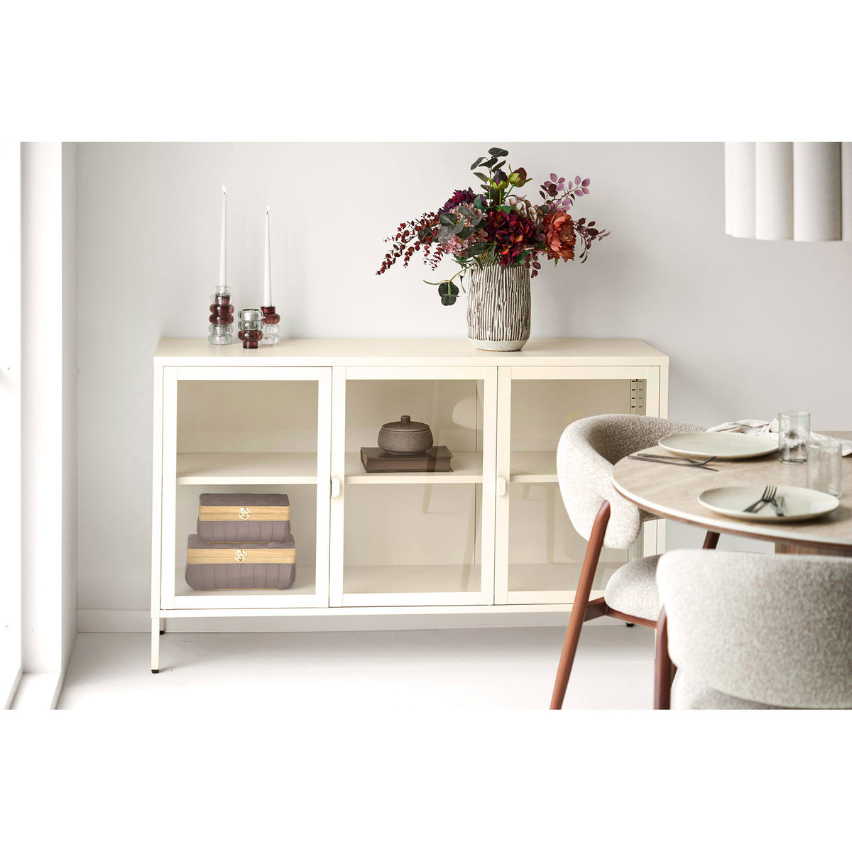 Yngve Korb 2er-Set – Holzoptik Braun – Ansicht 10