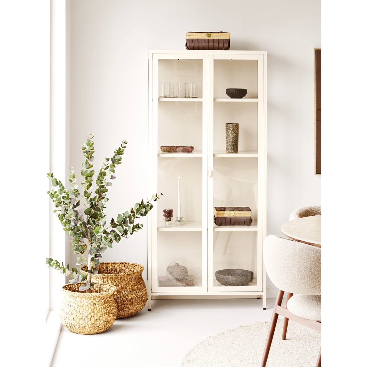 Aksel Korb 2er-Set – Seegras Natur – Ansicht 5