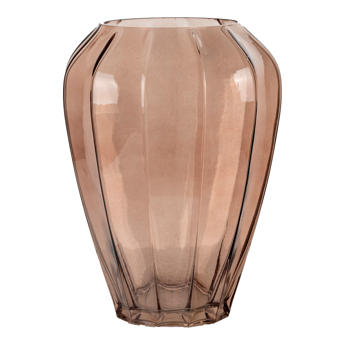 Vase – Glas Braun, ø 22 × 29 cm von Luiva Living