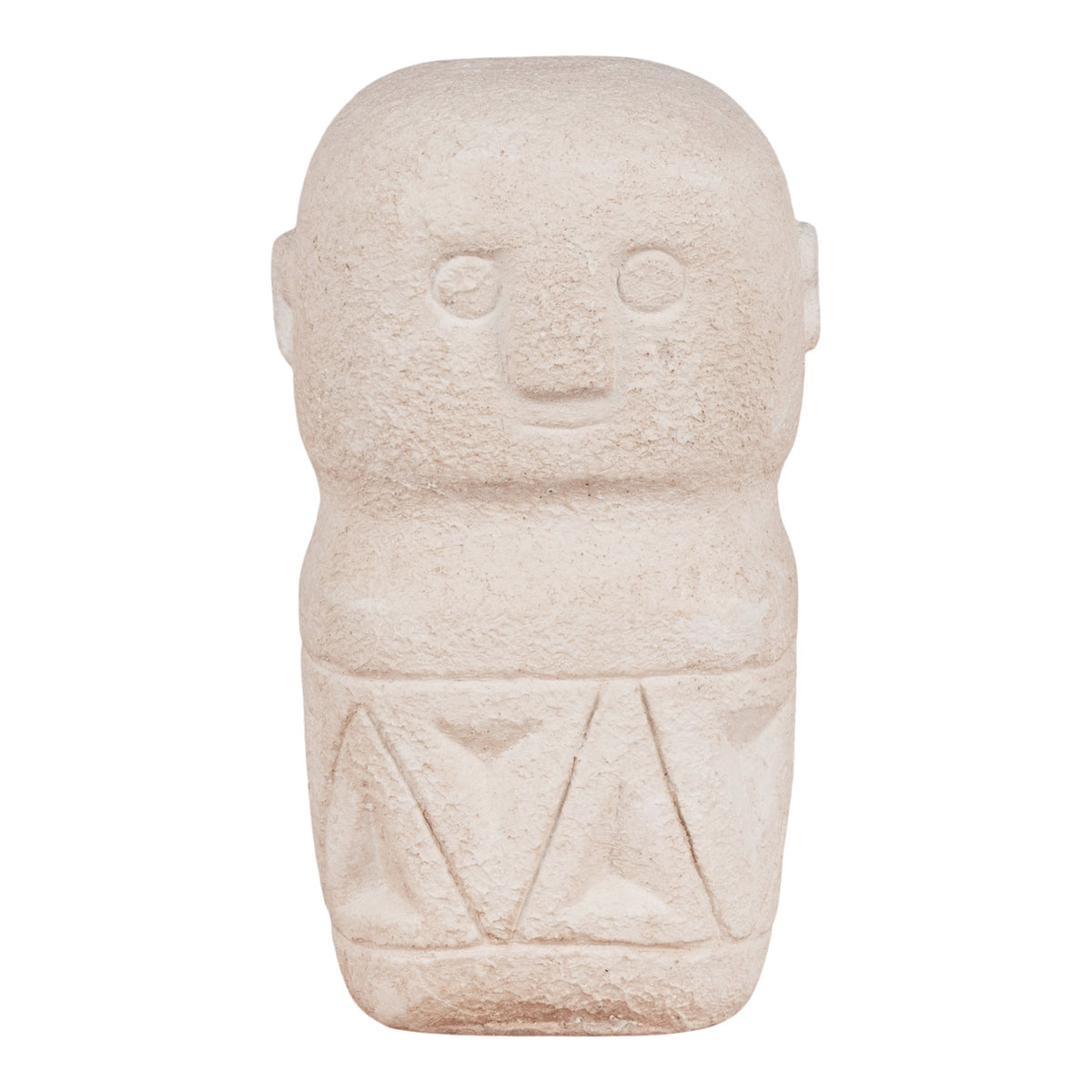 Deko-Objekt – Zement Beige, 5,5 × 5,5 × 10 cm – Ansicht 2