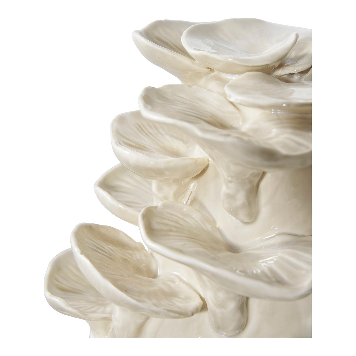 Deko-Objekt – Keramik Beige, 18 × 15 × 24 cm – Ansicht 3