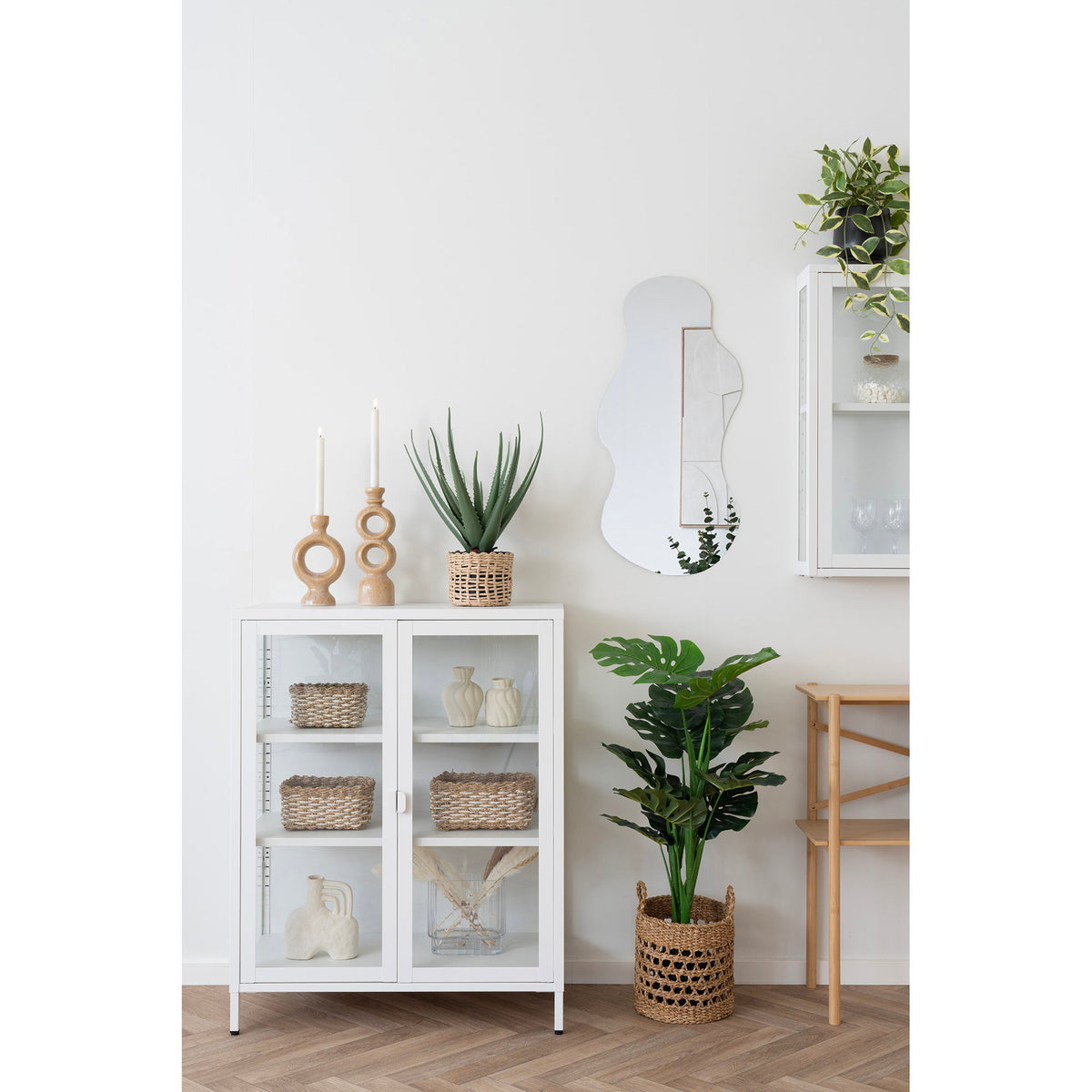 Vase 2er-Set – Keramik Weiß – Ansicht 10