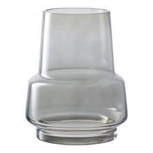 Vase – Rauchglas Grau, ø 15 × 19 cm von Luiva Living
