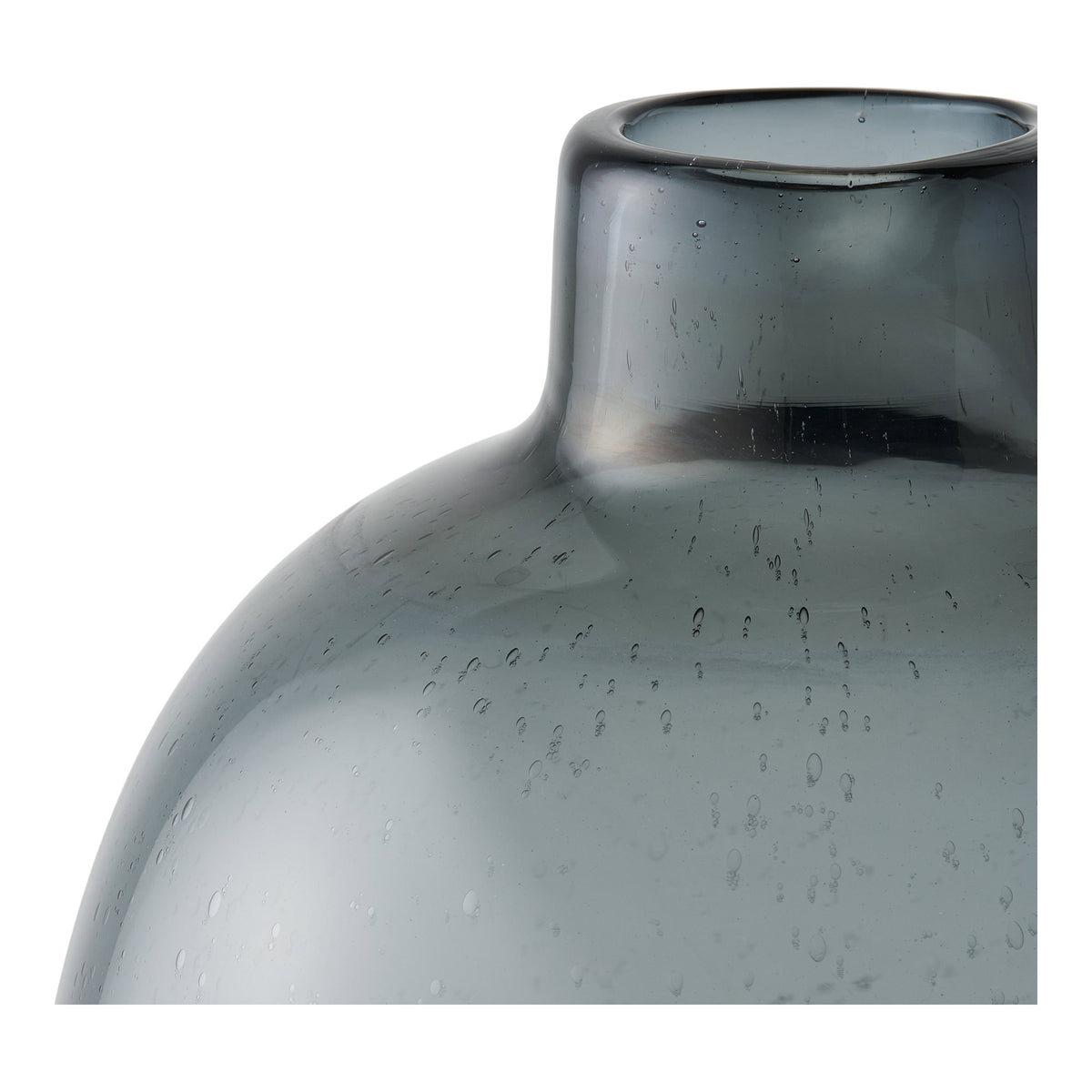 Vase – Rauchglas Schwarz, ø 23 × 35 cm – Ansicht 2