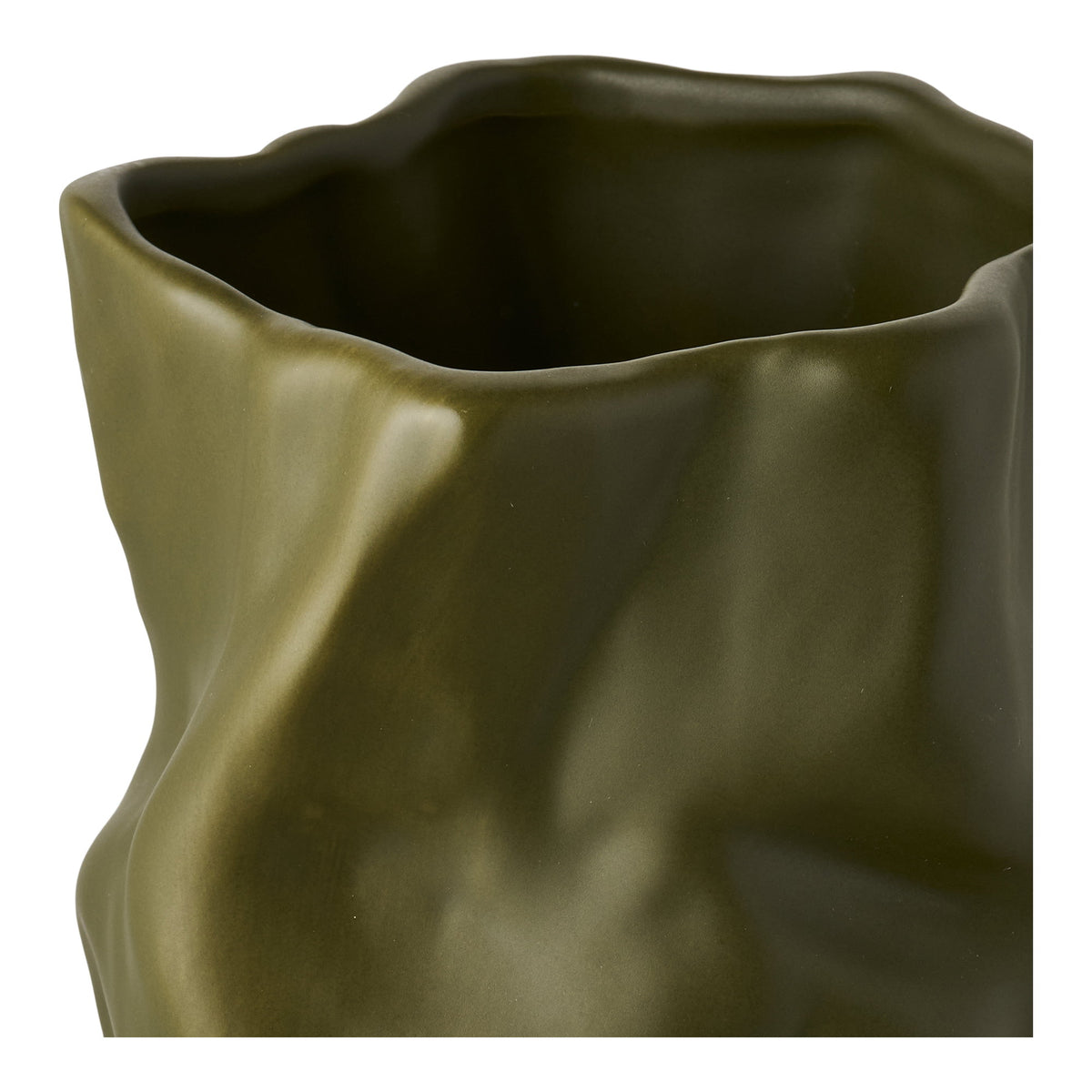 Vase – Keramik Grün, ø 15 × 25,5 cm – Ansicht 2