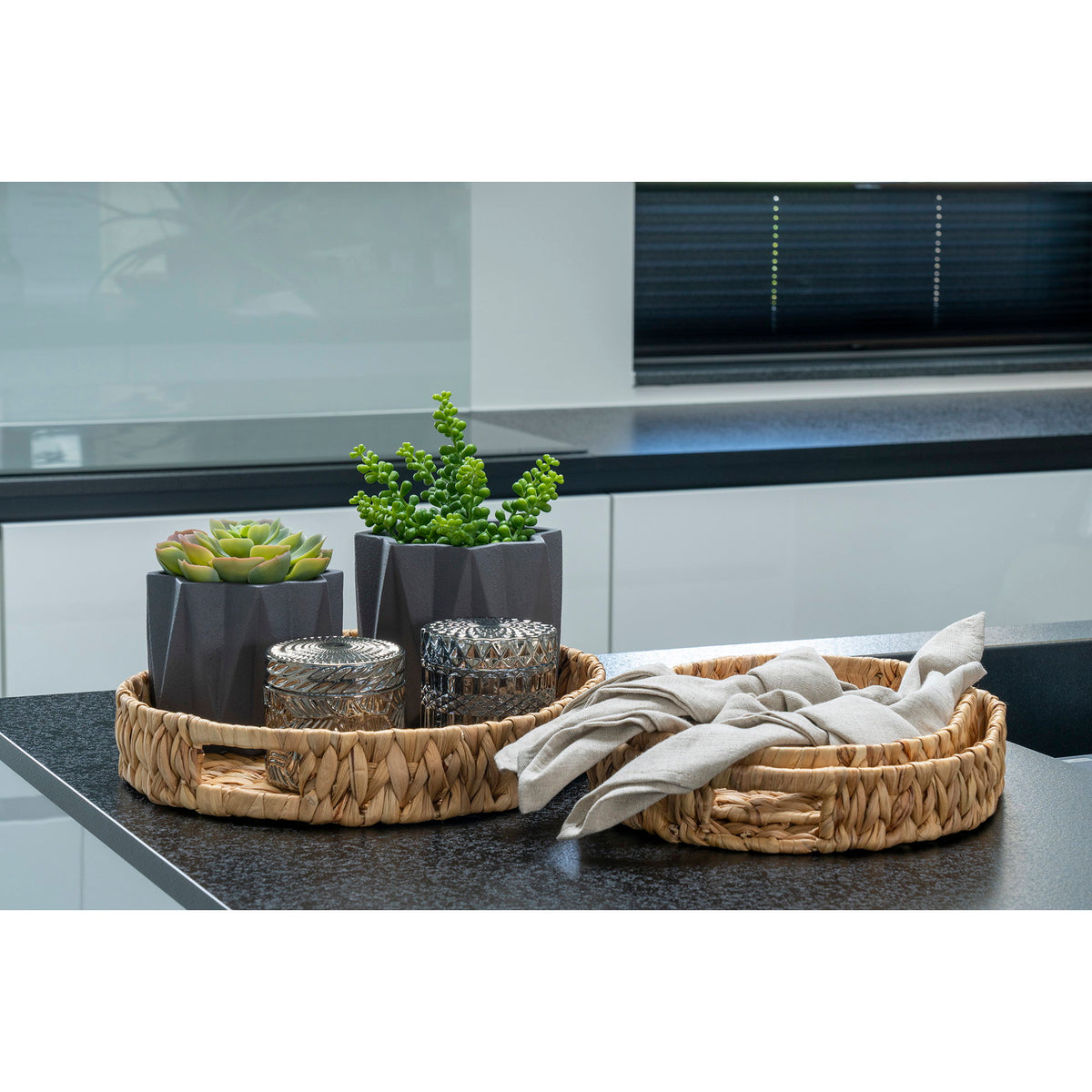 Gefäß 2er-Set – Rauchglas – Ansicht 10