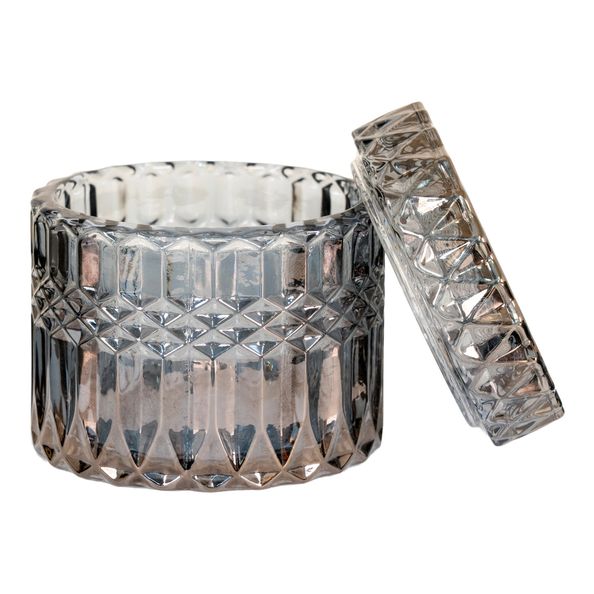 Gefäß 2er-Set – Rauchglas – Ansicht 5