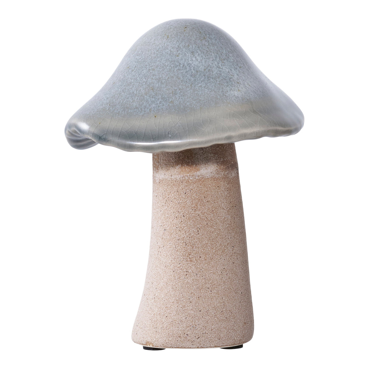 Deko-Pilz 3er-Set – Keramik Grün/Braun/Blau – Ansicht 4
