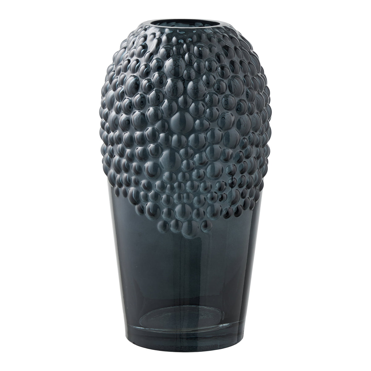 Vase – Glas Dunkelgrau, ø 14 × 25 cm von Luiva Living