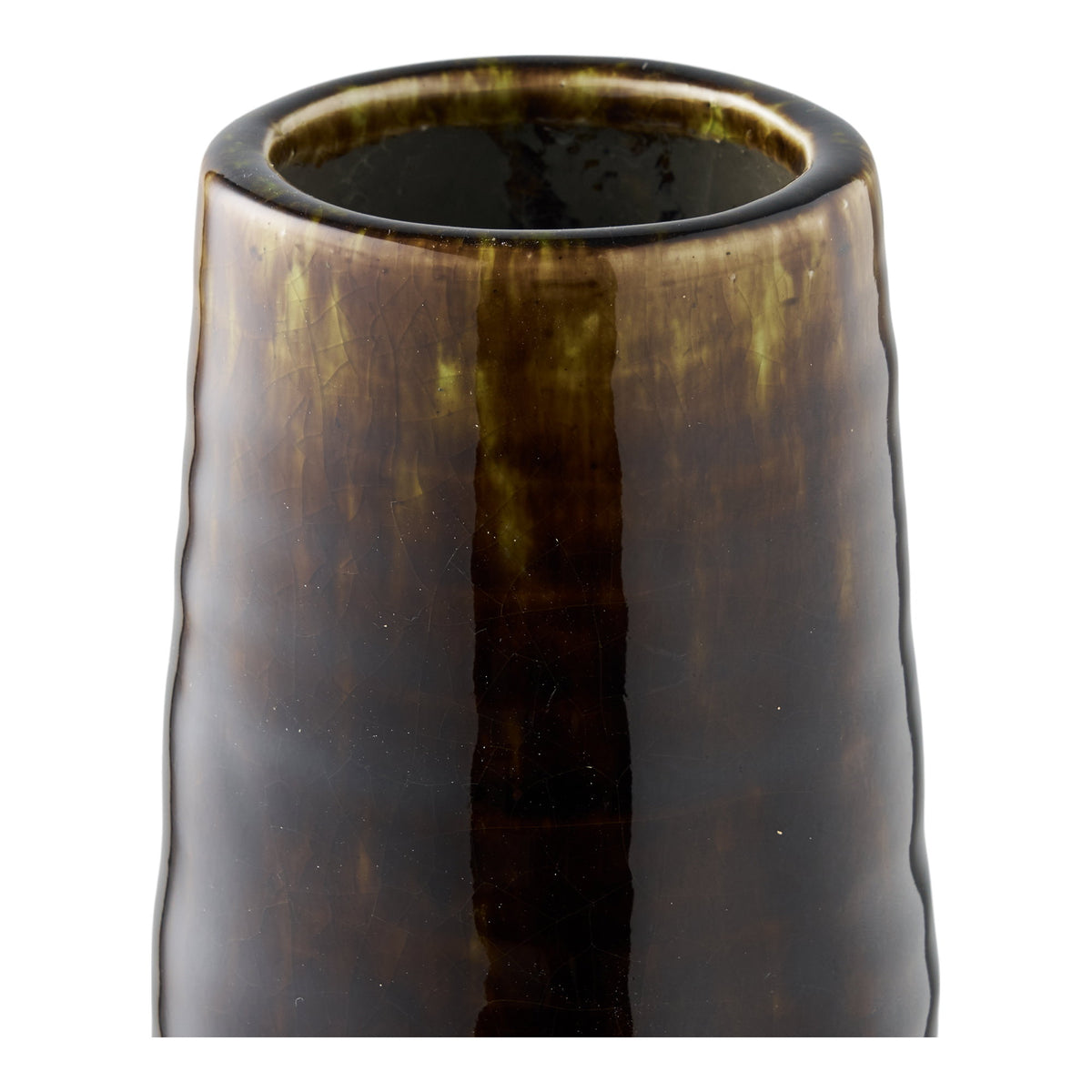 Vase – Keramik Braun, ø 12,5 × 48 cm – Ansicht 3
