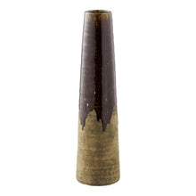 Vase – Keramik Braun, ø 12,5 × 48 cm von Luiva Living