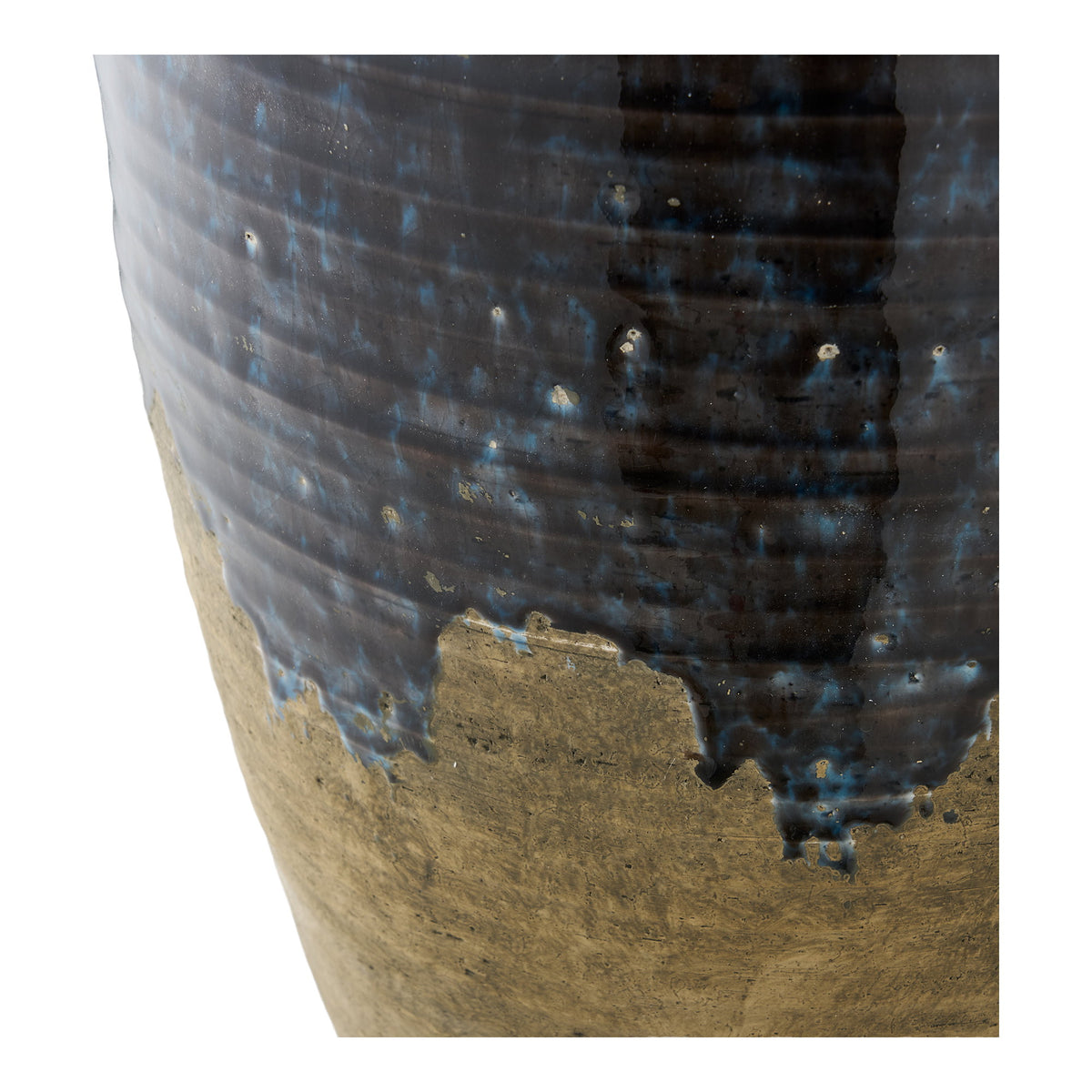 Vase – Keramik Dunkelblau, ø 27 × 44,5 cm – Ansicht 2