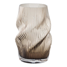 Vase – Glas, mundgeblasen Braun, ø 17 × 25 cm von Luiva Living