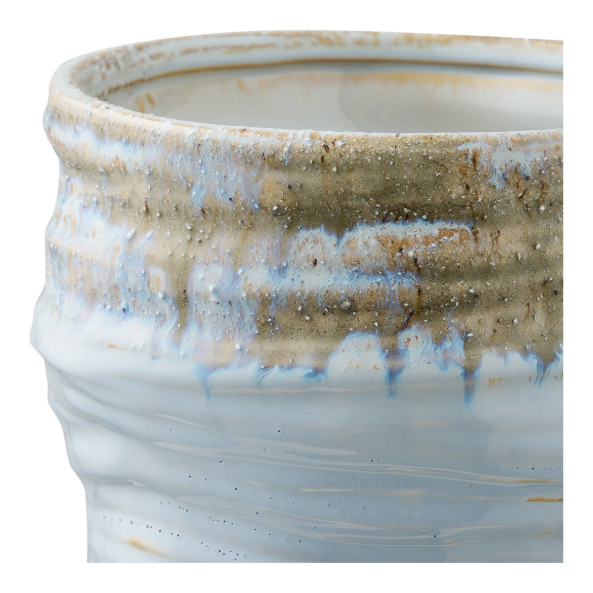Vase – Keramik Hellblau, ø 19,5 × 22,5 cm – Ansicht 2