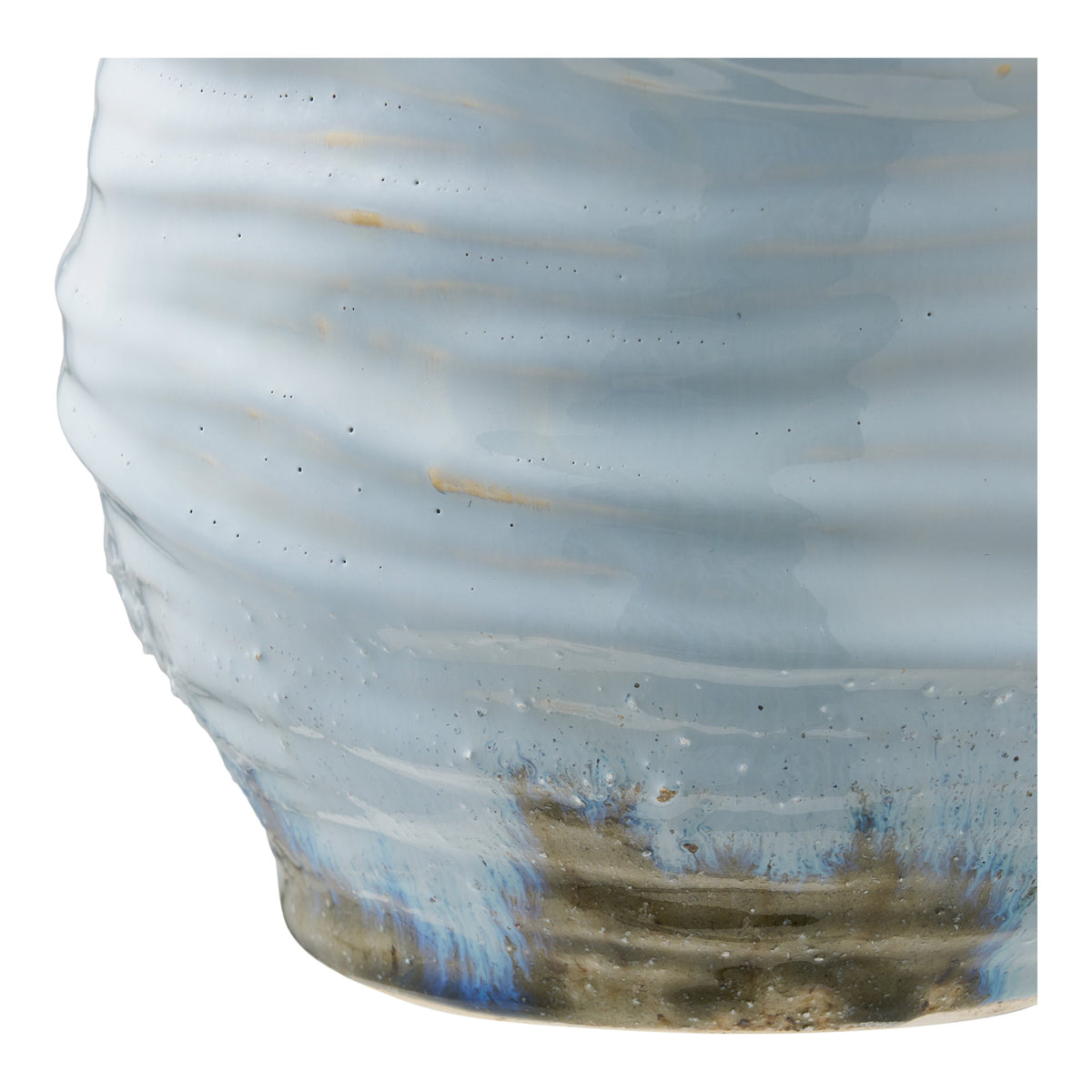Vase – Keramik Hellblau, ø 19,5 × 22,5 cm – Ansicht 3