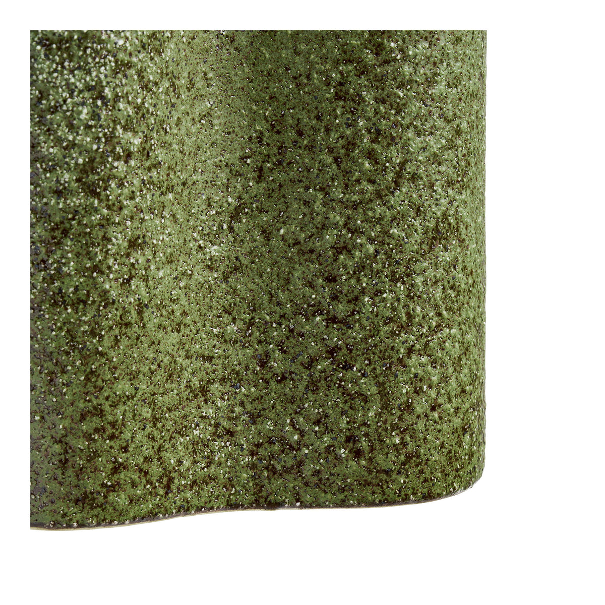 Vase – Keramik Waldgrün, 14,5 × 19 × 14,5 cm – Ansicht 3