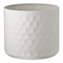 Übertopf – Stahl Weiß, ø 24,5 × 21 cm von Luiva Living