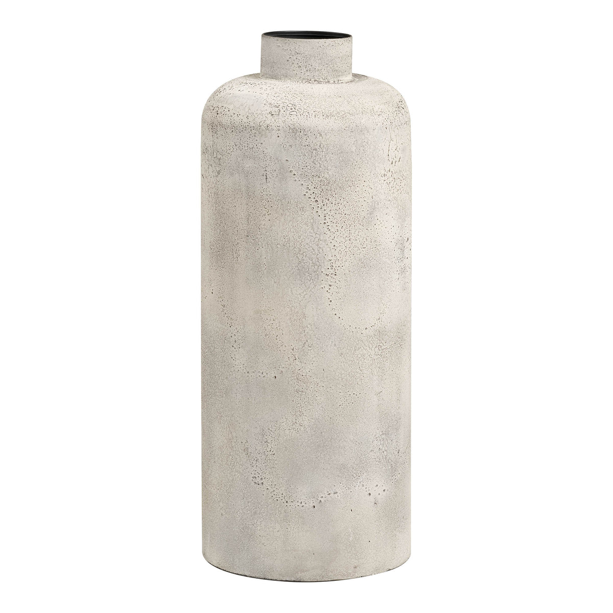 Amira Deko-Topf – Metall Antikbeige, ø 24 × 60,5 cm von Luiva Living