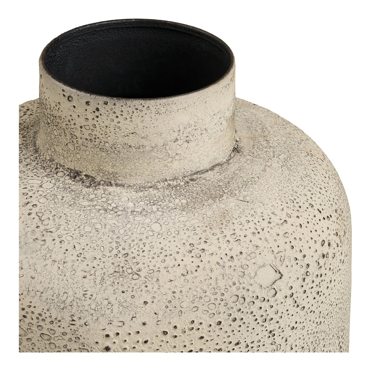 Amira Deko-Topf – Metall Antikbeige, ø 24 × 78,5 cm – Ansicht 5