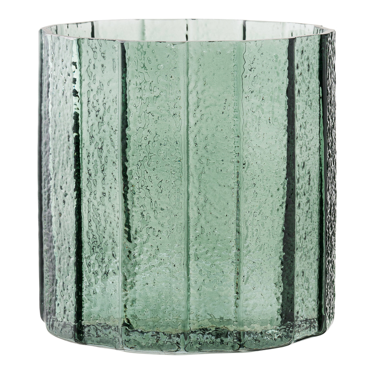 Übertopf – Glas Grün, ø 15 × 15 cm von Luiva Living