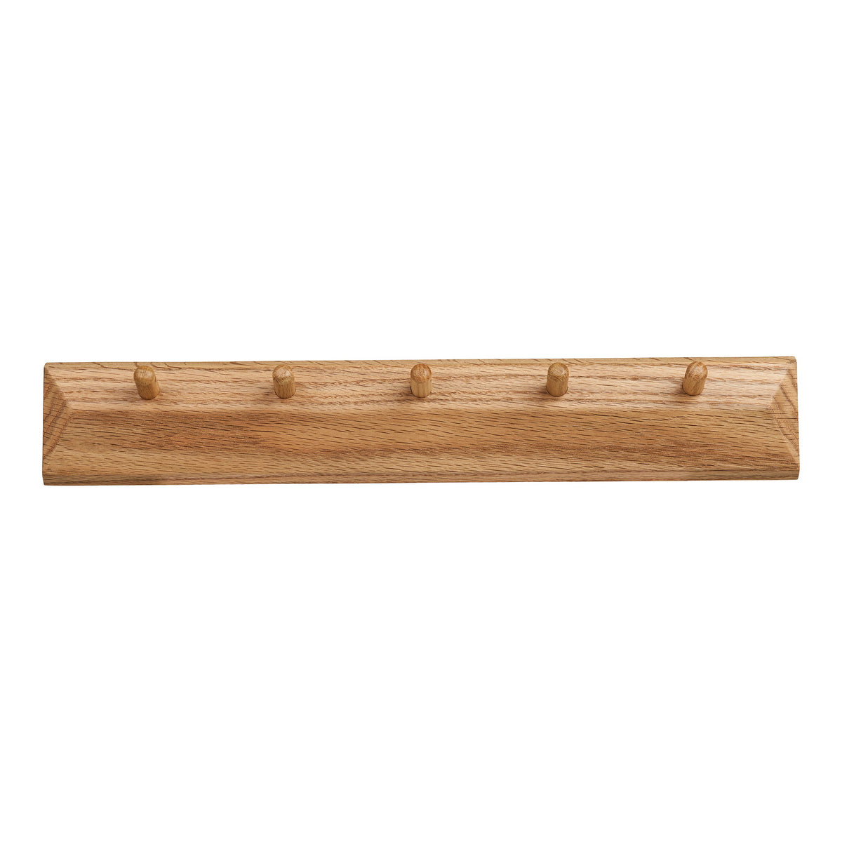 Simon Wandgarderobe mit 5 Haken – Eiche Natur, 50 × 8,5 cm – Ansicht 2