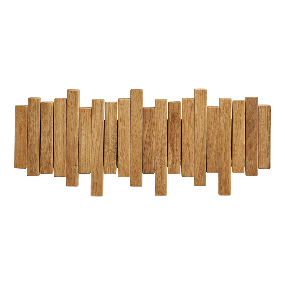 Maja Wandgarderobe – Eiche Natur, 40 × 18 cm – Ansicht 3