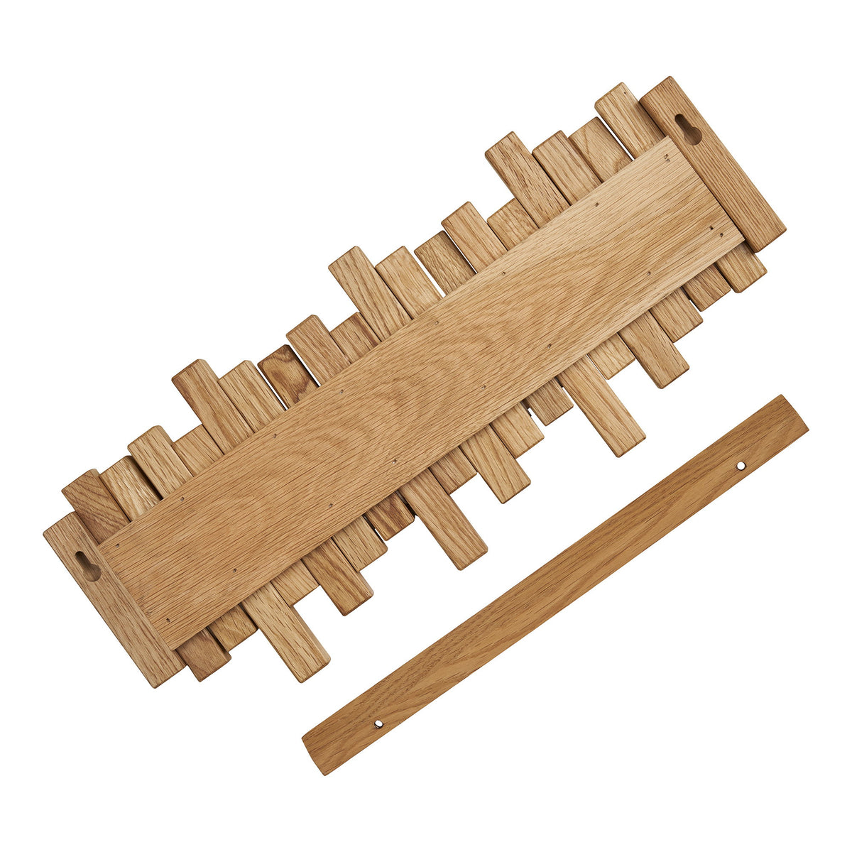 Maja Wandgarderobe – Eiche Natur, 40 × 18 cm – Ansicht 5