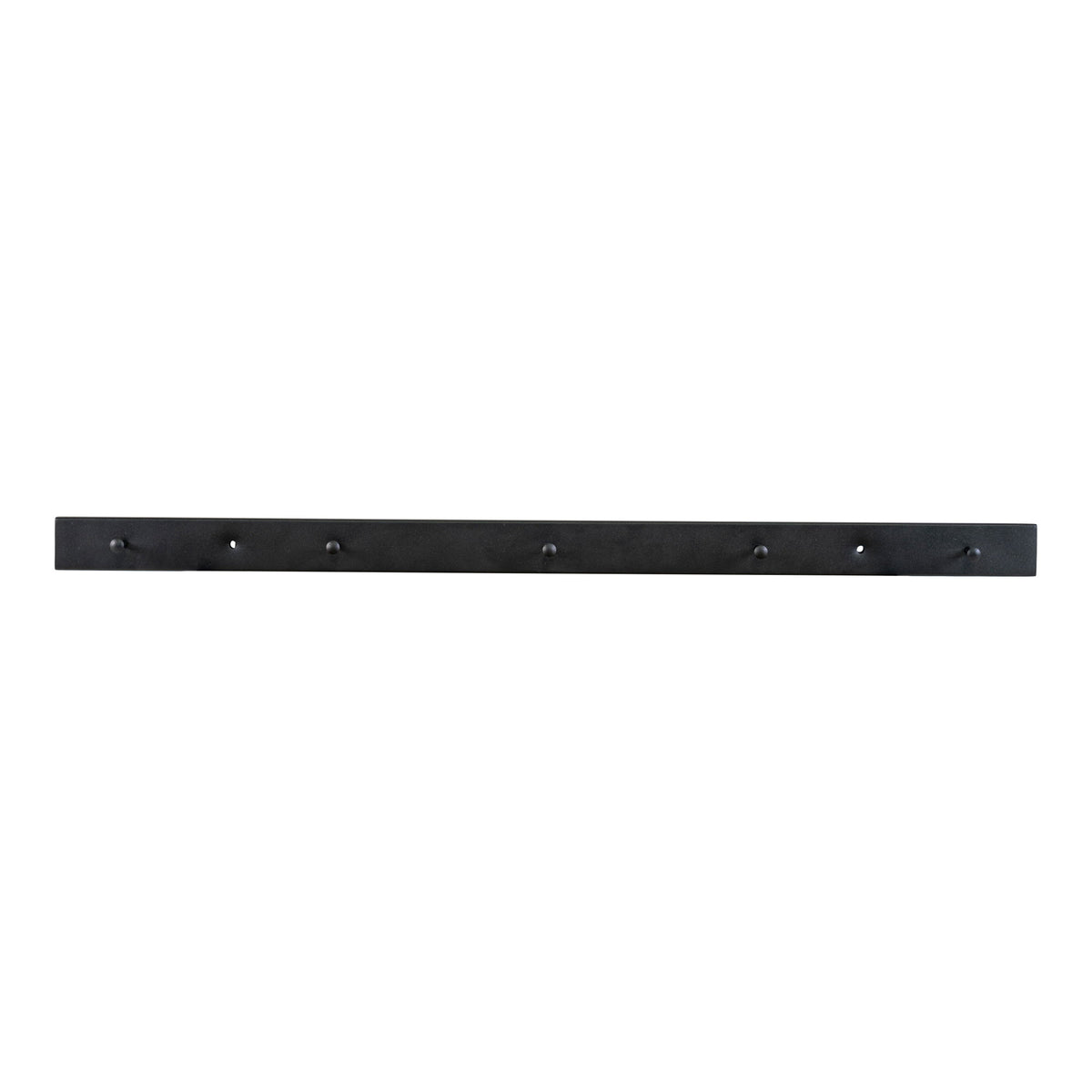 Sami Wandgarderobe – Stahl Schwarz, 70 × 4 cm von Luiva Living
