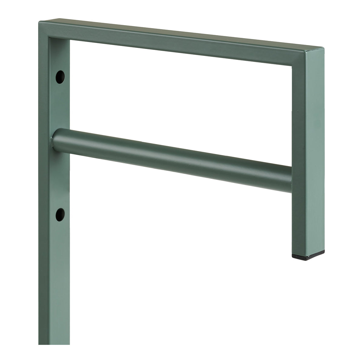Albin Kleiderständer – Metall Grün, 3 × 30 × 82 cm – Ansicht 3