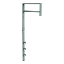 Albin Kleiderständer – Metall Grün, 3 × 30 × 82 cm von Luiva Living