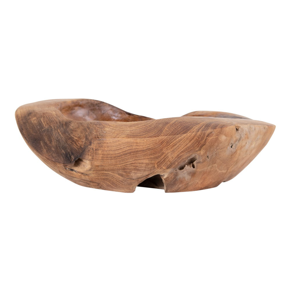 Jaro Schale – Teak Natur, ø 30 × 10 cm – Ansicht 2