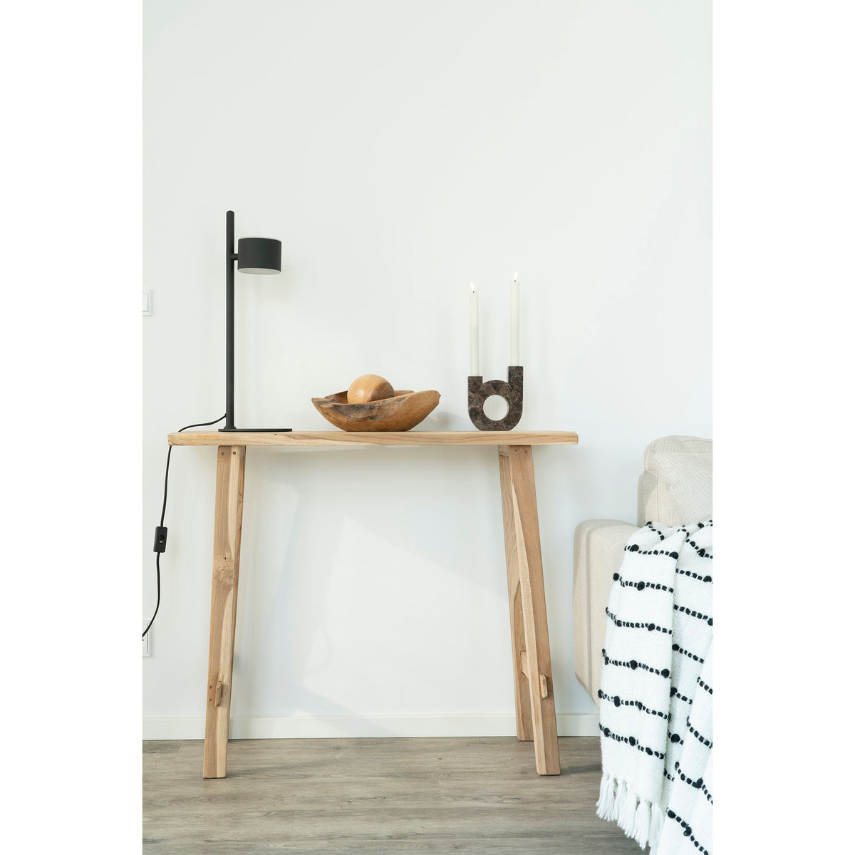 Jaro Schale – Teak Natur, ø 30 × 10 cm – Ansicht 6