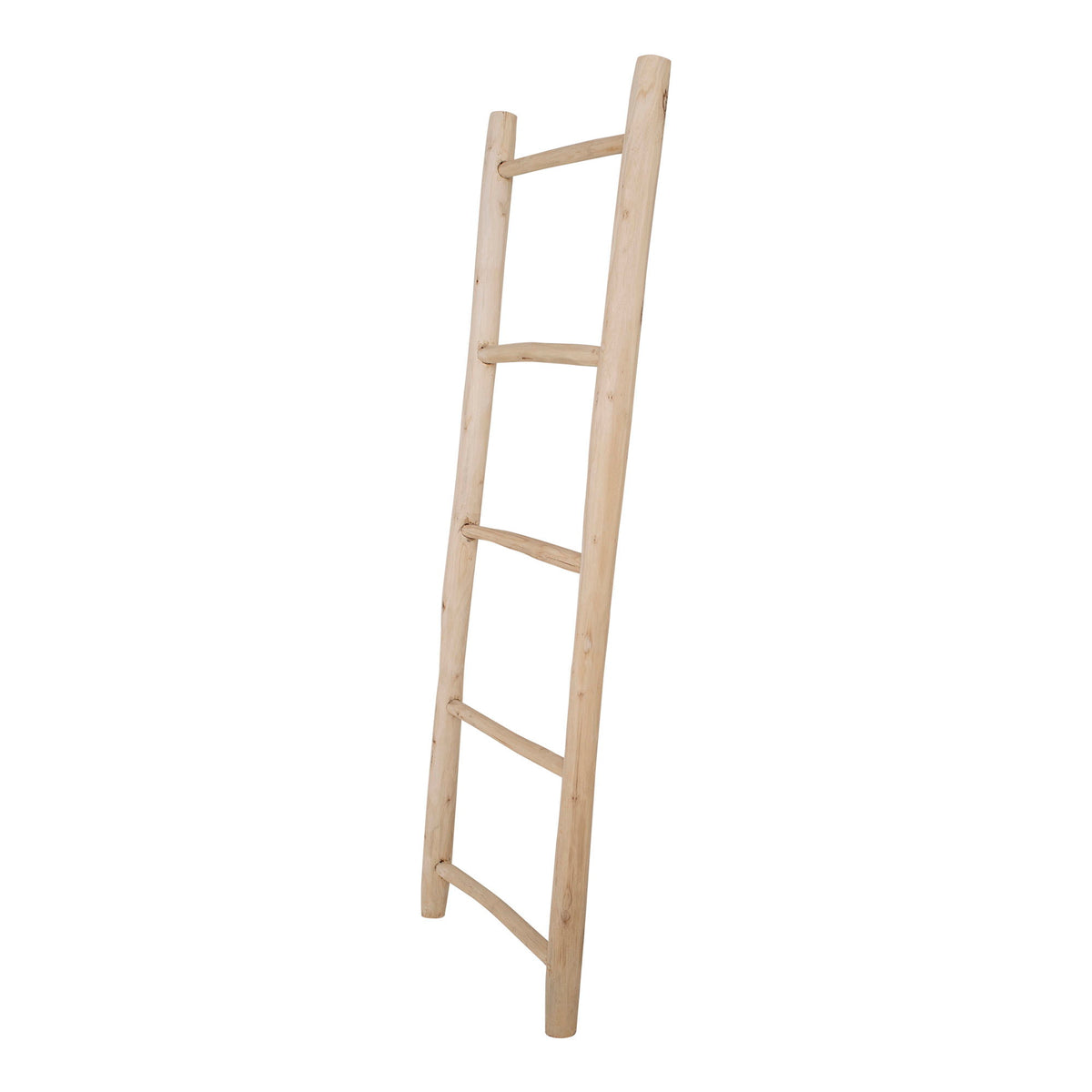 Deko-Leiter – Teak Natur, 50 × 150 cm – Ansicht 4